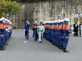 写真：令和6年度多治見市消防団特別点検