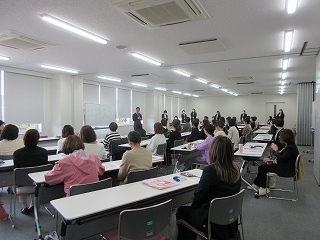 写真：母子保健推進員退任式、委嘱状交付式