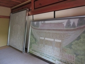 写真：寄贈品の絵画