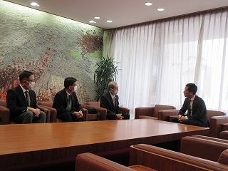 写真：面談（多治見市社会福祉協議会）