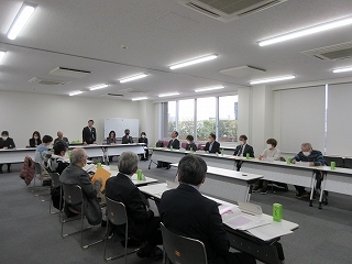 写真:第2回多治見市の国民健康保険事業の運営に関する協議会