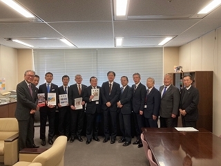 写真:東濃5市特別交付税要望活動