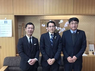 写真：訪問（林野庁長官）