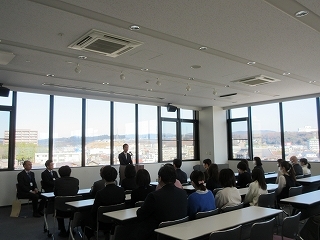 写真：仕事納め式