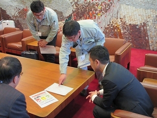 写真：1月11日能登半島地震派遣者の活動報告