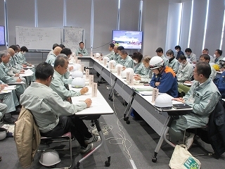 写真：令和5年度災害対策本部設置訓練