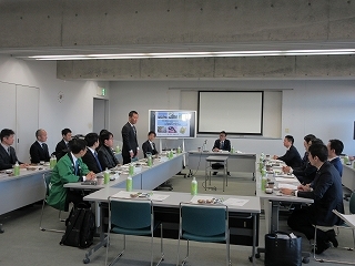 写真：令和5年度東海若手市長の会総会及び視察研修