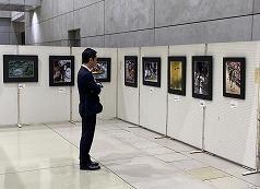 写真：第81回多治見市美術展視察