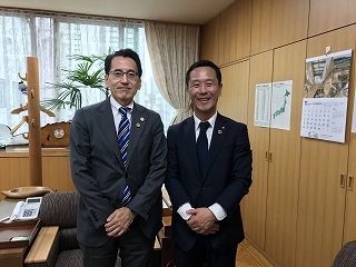 写真：訪問（林野庁長官）