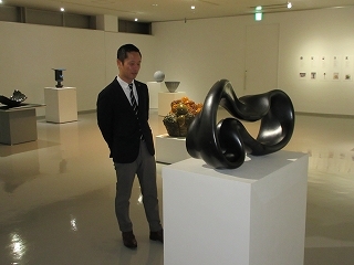 写真：展覧会視察