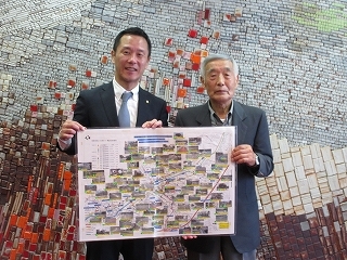 写真：面談（東濃地区交通安全協会多治見支部理事）