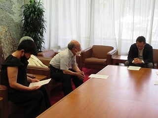 写真：面談（多治見少年少女合唱団）