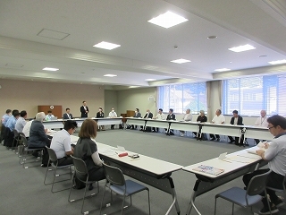 写真：多治見市制記念花火大会全体会議