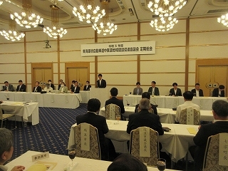 写真：東海環状自動車道中東濃地域建設促進協議会定期総会