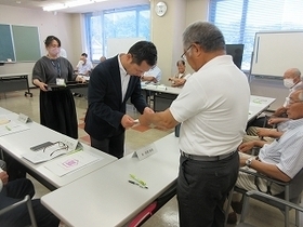 写真：農業委員会辞令交付式2