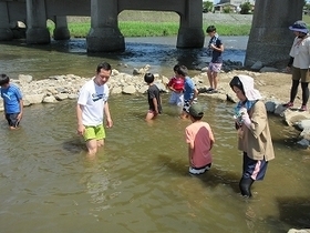 写真：りばーぴあ2023うながっぱ土岐川あそび2