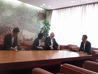 写真：面談（岐阜県レクリエーション協会）