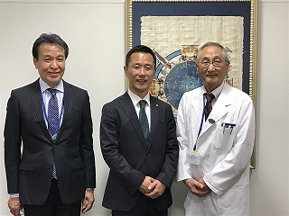 写真：就任あいさつ1