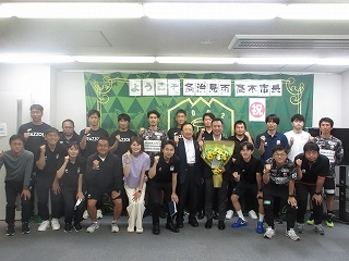 写真：訪問（岐阜フットボールクラブ）