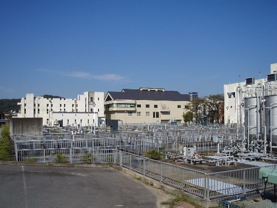 写真：池田下水処理場