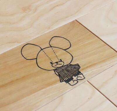 フローリング写真