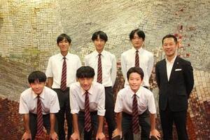 写真：令和7年度全国中学校体育大会出場報告会