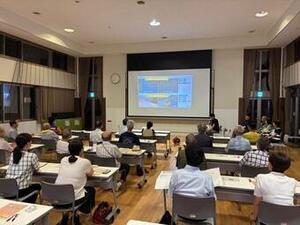 写真：ハザードマップ講習会