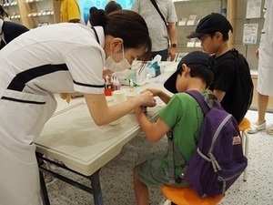 写真：わいわいキッズひろば2025アロマワークショップ