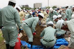 写真：水防訓練