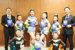 写真：チアリーディング＆ダンス全国選手権大会出場報告