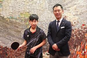 写真：卓球全国大会出場報告