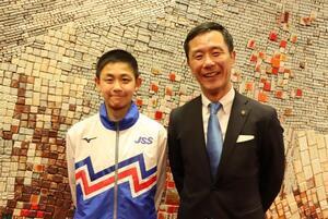 写真：ジュニアオリンピック春季大会水泳競技大会出場報告