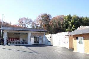 写真：市之倉分団車庫併設詰所