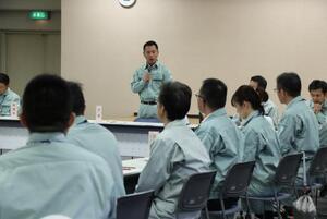 写真：災害対策本部訓練2