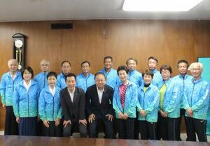 写真：ねんりんピックはばたけ鳥取2024出場者激励会