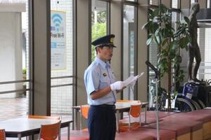 写真：消防団車両配属式2