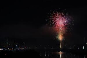 写真：花火