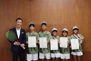写真：全日本小学生ソフトテニス選手権大会結果報告
