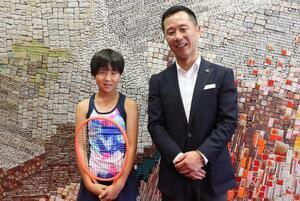 写真：第42回全国小学生テニス選手権大会出場報告