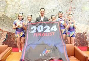 写真：チアリーディング世界大会結果報告