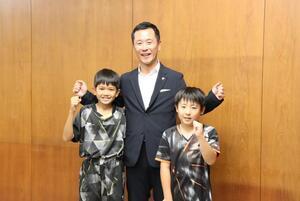 写真：全日卓球選手権大会（ホープス・カブ・バンビの部）出場報告