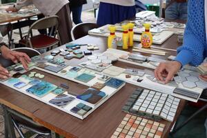 写真：タイル感謝祭1