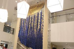 写真：安藤工氏制作の陶壁