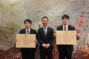 写真：令和6年度文部科学大臣表彰創意工夫功労者賞受賞報告1