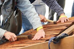 写真：多度神社本殿保存修理見学会4
