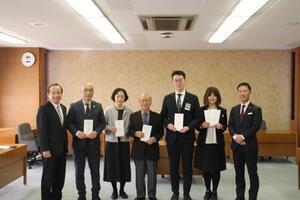 写真：令和5年度とうしん地域振興協力基金助成金交付式