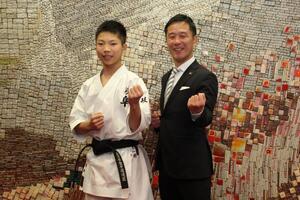 写真：全国中学生空手道選抜大会出場報告