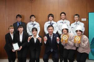 写真：高専GCON2023文部科学大臣賞・JFEスチール賞受賞報告