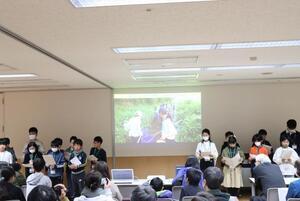 写真：エコカレッジ発表の様子