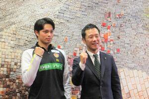 写真：ベガルタ仙台入団報告